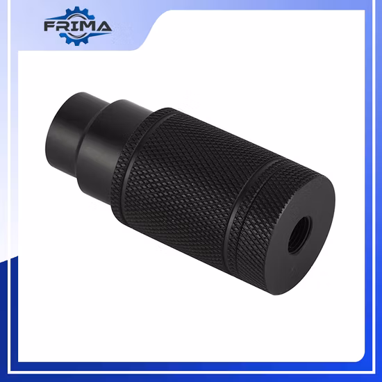 El torno de aluminio del equipo de procesamiento de metales de la personalización personal parte la pieza de torneado redonda del CNC